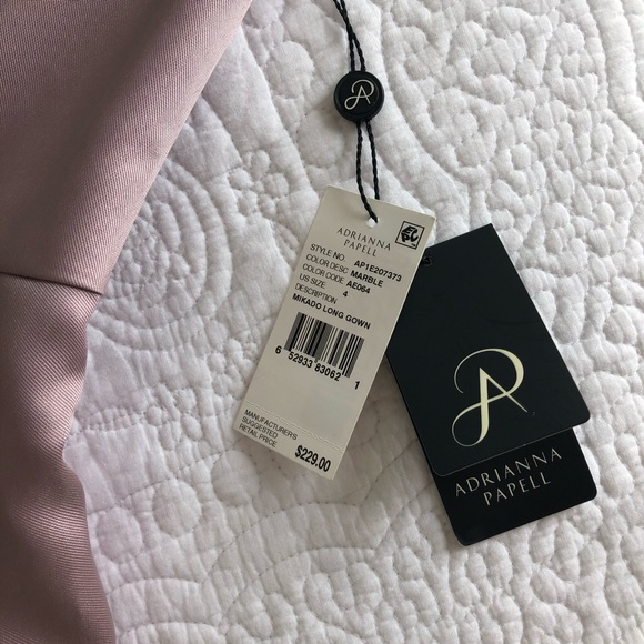 ADRIANNA PAPELL
ONE-SHOULDER RUFFLED EVENING DRESS - Picture 7 of 10